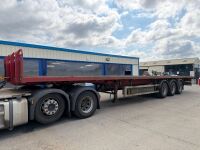 SDC 45ft TRI AXLE FLAT TRAILER ON AIR&nbsp; - 2