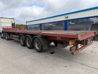 SDC 45ft TRI AXLE FLAT TRAILER ON AIR&nbsp; - 11