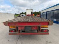 SDC 45ft TRI AXLE FLAT TRAILER ON AIR&nbsp; - 12