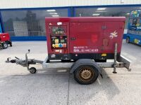 MOSA GE20YSX SINGLE AXLE FAST TOW 3 PHASE GENERATOR - 4