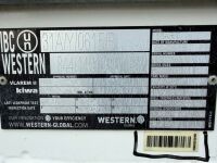 WESTERN 950lt SINGLE AXLE FAST TOW METAL BUNDED FUEL BOWSER - 13