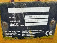 APPROX. 7ft HYDRAULIC ROAD SWEEPER TO SUIT FORKLIFT - 7