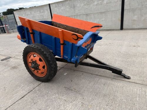 APPROX. 5ft x 3ft WOODEN CART&nbsp;