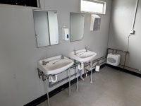 APPROX. 30ft x 12ft STEEL CLAD OFFICE / TOILET BLOCK - 7