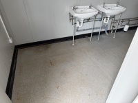 APPROX. 30ft x 12ft STEEL CLAD OFFICE / TOILET BLOCK - 8