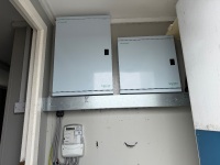 APPROX. 30ft x 12ft STEEL CLAD OFFICE / TOILET BLOCK - 9