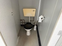 APPROX. 30ft x 12ft STEEL CLAD OFFICE / TOILET BLOCK - 10