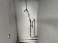 APPROX. 30ft x 12ft STEEL CLAD OFFICE / TOILET BLOCK - 14