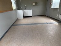 APPROX. 30ft x 12ft STEEL CLAD OFFICE / TOILET BLOCK - 19