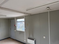 APPROX. 30ft x 12ft STEEL CLAD OFFICE / TOILET BLOCK - 26