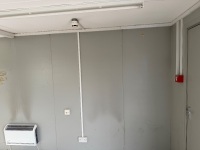 APPROX. 30ft x 12ft STEEL CLAD OFFICE / TOILET BLOCK - 27