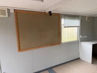 APPROX. 30ft x 12ft STEEL CLAD OFFICE / TOILET BLOCK - 29