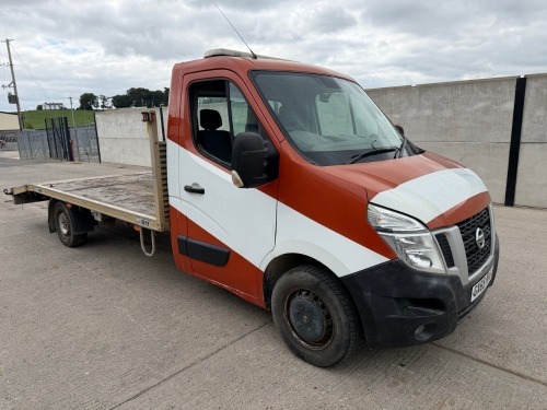 NISSAN NV400 F35 L3 H1 2.3 DCI 135PS&nbsp;3.5 TON BEAVERTAIL RECOVERY VEHICLE