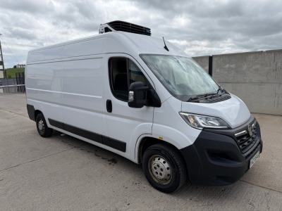 VAUXHALL MOVANO 3500 DYNAMIC L3 H2 FWD 2.2 TURBO D 140PS FRIDGE VAN