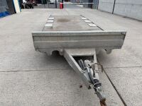 APPROX. 16FT X 6FT6" TRI AXLE FLATBED TRAILER&nbsp; - 2