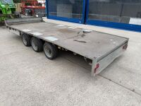 APPROX. 16FT X 6FT6" TRI AXLE FLATBED TRAILER&nbsp; - 9