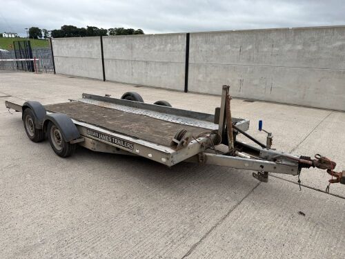 BRIAN JAMES APPROX. 16FT X 6FT TWIN AXLE CAR TRANSPORTER TRAILER&nbsp;