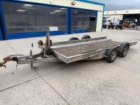 BRIAN JAMES APPROX. 16FT X 6FT TWIN AXLE CAR TRANSPORTER TRAILER&nbsp; - 3