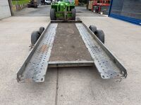 BRIAN JAMES APPROX. 16FT X 6FT TWIN AXLE CAR TRANSPORTER TRAILER&nbsp; - 8