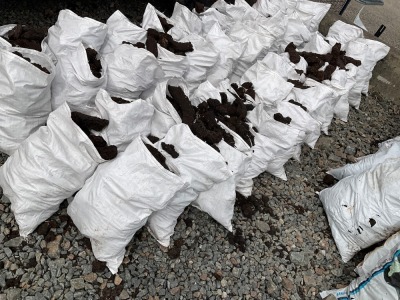 APPROX. 22No. BAGS OF TURF