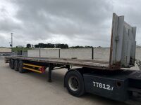 SCHMITZ 39 TON 45FT TRI AXLE FLAT BED TRAILER