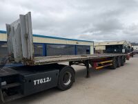 SCHMITZ 39 TON 45FT TRI AXLE FLAT BED TRAILER - 2