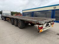 SCHMITZ 39 TON 45FT TRI AXLE FLAT BED TRAILER - 12