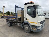 DAF LF45.160 7.5 TON AUTOMATIC DROPSIDE TIPPER