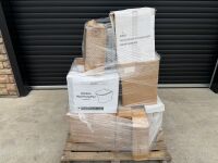 PALLET TO INC. ASSORTMENT OF TOILETS, CISTERNS, BASINS & PEDESTALS - 2
