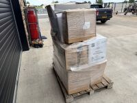 PALLET TO INC. ASSORTMENT OF TOILETS, CISTERNS, BASINS & PEDESTALS - 6
