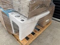 PALLET TO INC. ASSORTMENT OF TOILETS, CISTERNS, BACK TO WALL TOIELTS & CISTERNS - 5