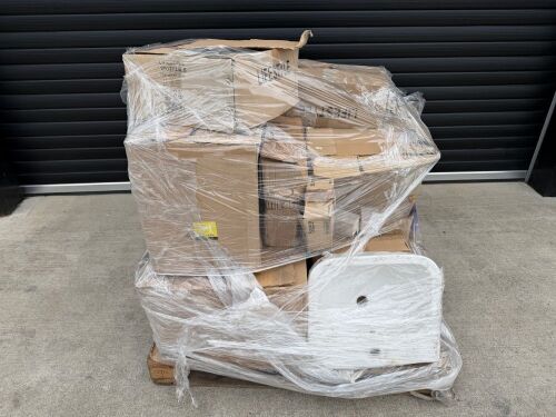 PALLET TO INC. ASSORTMENT OF TOILETS