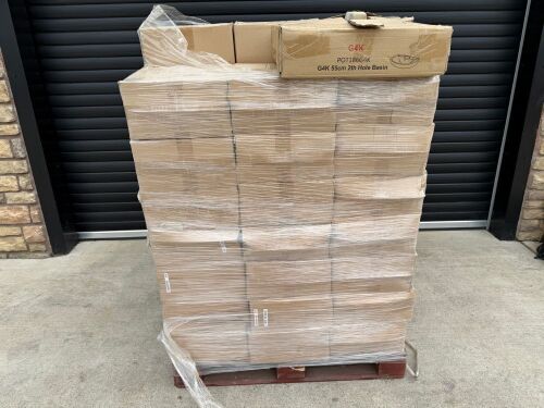 PALLET TO INC. APPROX. 51No. 2 TAP HOLE CORNER BASINS
