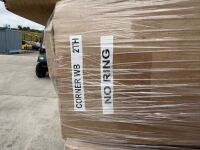 PALLET TO INC. APPROX. 51No. 2 TAP HOLE CORNER BASINS - 6