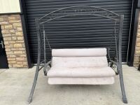 TWO PERSON OUTDOOR GARDEN SWING SEAT