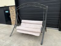 TWO PERSON OUTDOOR GARDEN SWING SEAT - 2