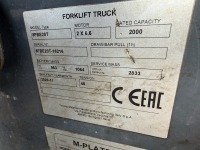TOYOTA E20T 2 TON BATTERY OPERATED FORKLIFT - 21