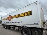 SDC 45FT 39 TON TRI AXLE BOX TRAILER ON AIR