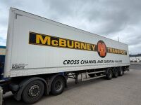 SDC 45FT 39 TON TRI AXLE BOX TRAILER ON AIR - 5