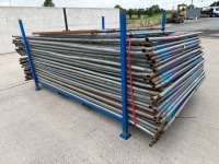 APPROX. 34No. GALVANISED TEMPORARY FENCING PANELS - 3