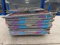APPROX. 34No. GALVANISED TEMPORARY FENCING PANELS - 8