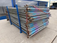 APPROX. 40No. GALVANISED TEMPORARY FENCING PANELS - 5