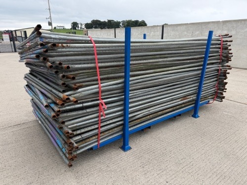 APPROX. 40No. GALVANISED TEMPORARY FENCING PANELS
