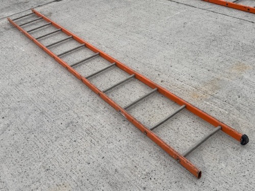12 TREAD METAL SCAFFOLDING LADDER