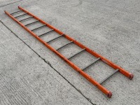 11 TREAD METAL SCAFFOLDING LADDER