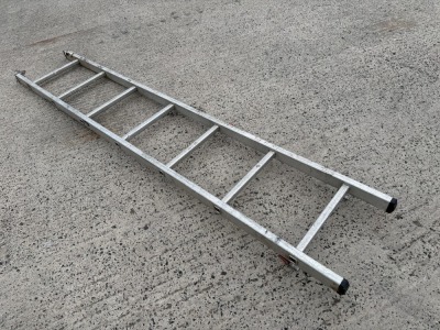 7 TREAD ALUMINIUM SINGLE LADDER