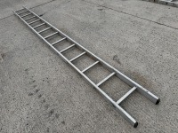14 TREAD ALUMINIUM SINGLE LADDER