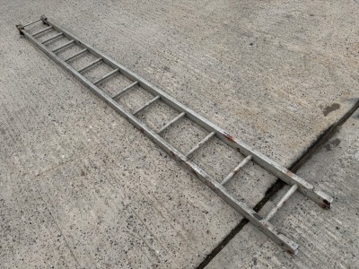 12 TREAD ALUMINIUM SINGLE LADDER&nbsp;