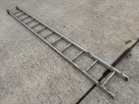 12 TREAD ALUMINIUM SINGLE LADDER&nbsp;