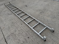 12 TREAD ALUMINIUM SINGLE LADDER